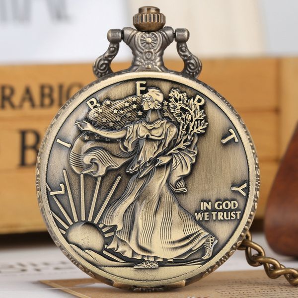statue of liberty commemorative coin 1 oz fine silver one dollar coins collectibles united states of america quartz pocket watch, Slivery;golden
statue of liberty commemorative coin 1 oz fine silver one dollar coins collectibles united states of america quartz pocket watch, Slivery;golden