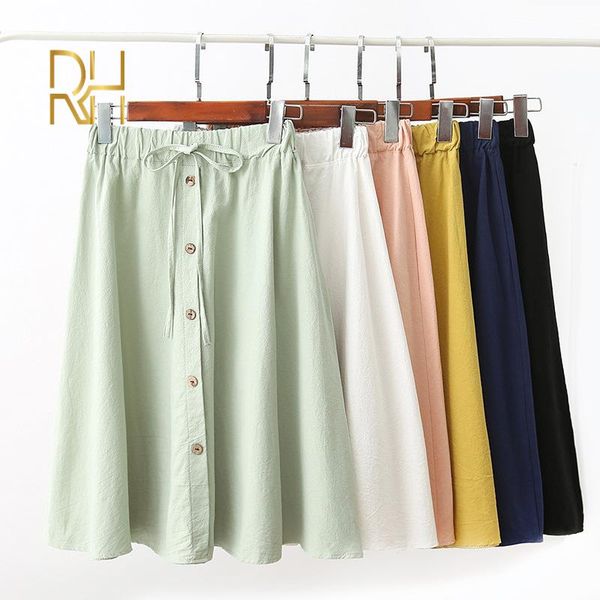skirts a line summer women skirt high waist lace up casual pleated with button medium female rh, Black
skirts a line summer women skirt high waist lace up casual pleated with button medium female rh, Black
