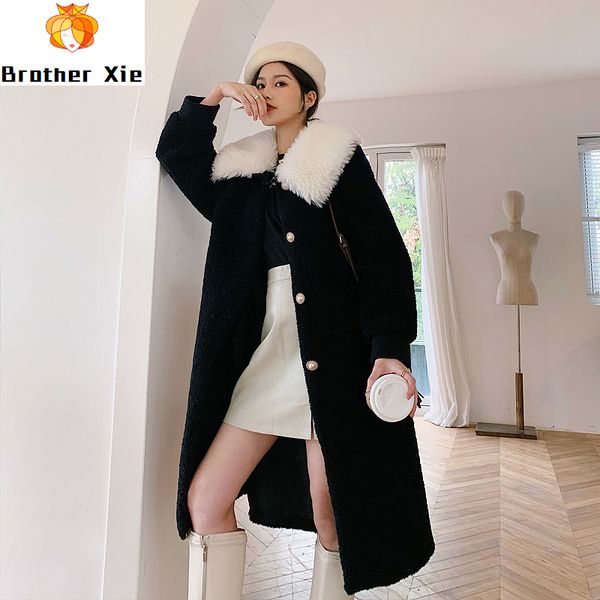 real fur coat female jacket korean vintage 100% wool jacket winter coats women clothes 2020 sheep shearing fur long 202026, Black
real fur coat female jacket korean vintage 100% wool jacket winter coats women clothes 2020 sheep shearing fur long 202026, Black