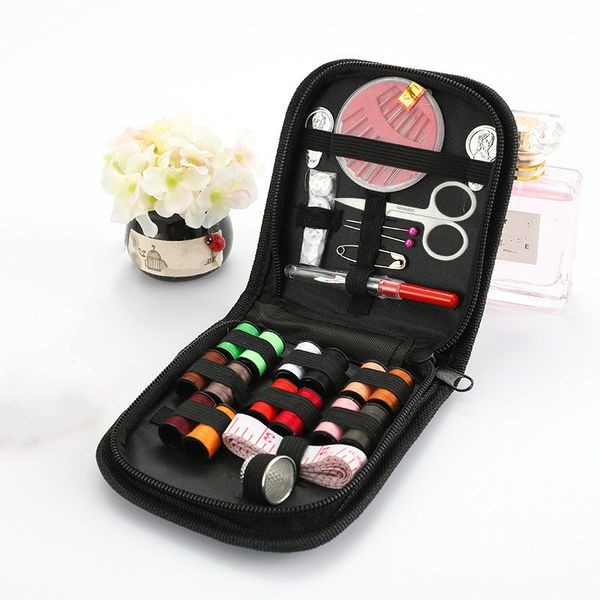 48pcs multi-function portable sewing box kitting needles kits tools hand quilting stitching embroidery craft sewing accessories, Black
48pcs multi-function portable sewing box kitting needles kits tools hand quilting stitching embroidery craft sewing accessories, Black