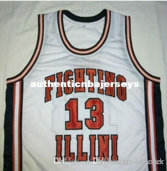 #13 kendall gill fighting illinois college basketball jerseys embroidery stitched personalized custom any size and name jersey, Black;blue
#13 kendall gill fighting illinois college basketball jerseys embroidery stitched personalized custom any size and name jersey, Black;blue