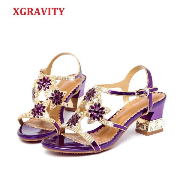 xgravity summer shoes new lady chunky heel pumps brand rhinestone design women shoes elegant ladies sandals female footwear a080, Black
xgravity summer shoes new lady chunky heel pumps brand rhinestone design women shoes elegant ladies sandals female footwear a080, Black