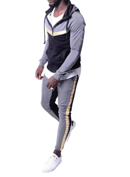 2020spring set men new sportswear autumn suit clothes tracksuits male zipper sweatshirts +sweatpants mens sporting track suits, Gray
2020spring set men new sportswear autumn suit clothes tracksuits male zipper sweatshirts +sweatpants mens sporting track suits, Gray