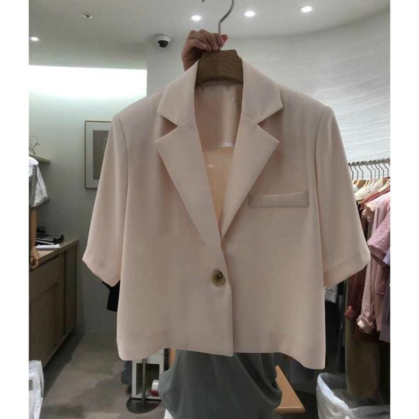 women's suits & blazers summer women cropped short suit plus size loose casual office blazer ladies 3xl 4xl 5xl female oversize, White;black
women's suits & blazers summer women cropped short suit plus size loose casual office blazer ladies 3xl 4xl 5xl female oversize, White;black