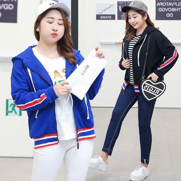 women's hooded jackets 2019 autumn causal windbreaker women basic jackets coats sweater zipper bomber famale 4xl, Black;brown
women's hooded jackets 2019 autumn causal windbreaker women basic jackets coats sweater zipper bomber famale 4xl, Black;brown