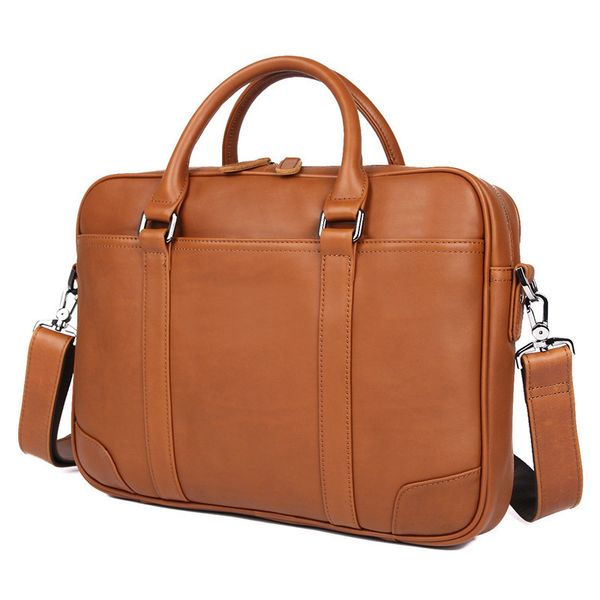 genuine leather office men briefcase messenger bags real skin business travel bag 14 lapportfolio
genuine leather office men briefcase messenger bags real skin business travel bag 14 lapportfolio