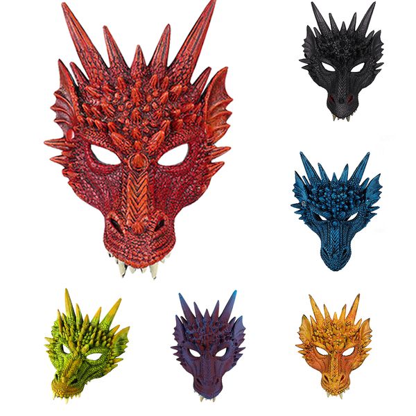 dinosaur party mask pu foam dragon cosplay full face horror 3d masks masquerade halloween party decor props 2019
dinosaur party mask pu foam dragon cosplay full face horror 3d masks masquerade halloween party decor props 2019