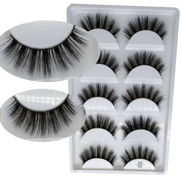 3d5d mink false eyelashes affordable installed 5 pairs of natural dense color long soft comfortable natural black can be repeatedly used fac
3d5d mink false eyelashes affordable installed 5 pairs of natural dense color long soft comfortable natural black can be repeatedly used fac
