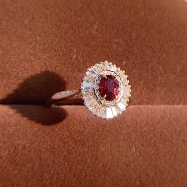 aeaw engagement rings 0.4ct natural ruby with 0.35ct real diamond jewelry solid 18k white gold ring classic lady jewelry, Golden;silver
aeaw engagement rings 0.4ct natural ruby with 0.35ct real diamond jewelry solid 18k white gold ring classic lady jewelry, Golden;silver