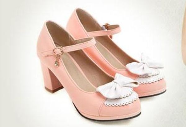 2019 women's shoes in spring and autumn with new style high heel coarse heel round head bowknot@7025, Black
2019 women's shoes in spring and autumn with new style high heel coarse heel round head bowknot@7025, Black