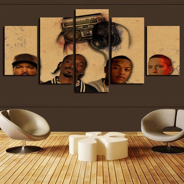 5 panels us rapper hip hop art modern artworks giclee canvas wall art for wall decor abstract poster hd canvas print oil painting
5 panels us rapper hip hop art modern artworks giclee canvas wall art for wall decor abstract poster hd canvas print oil painting