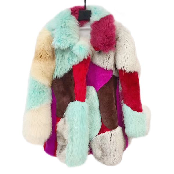 new fashion colorful luxury fur coat 2019 winter fur jacket warm thickening real coat, Black
new fashion colorful luxury fur coat 2019 winter fur jacket warm thickening real coat, Black