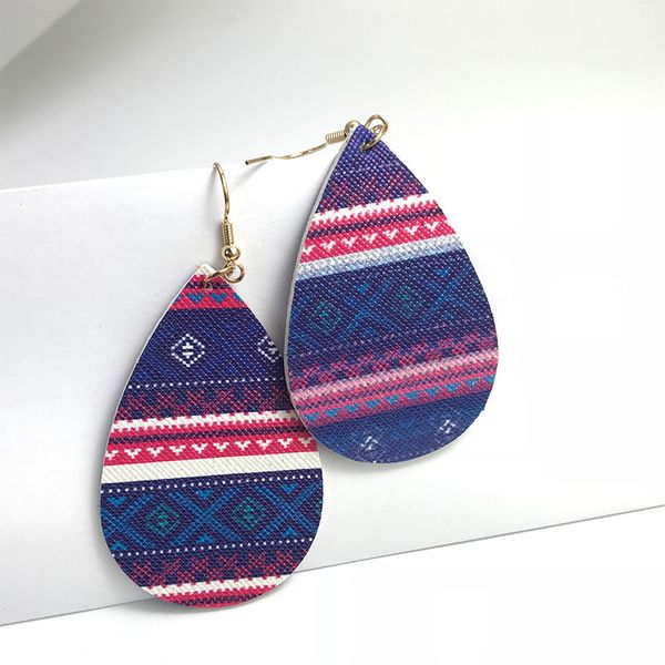 faux leather earrings zebra lattice mable pattern vintage weave double-sided fashion teardrop earrings pu women jewelry supply manufacturers, Silver
faux leather earrings zebra lattice mable pattern vintage weave double-sided fashion teardrop earrings pu women jewelry supply manufacturers, Silver