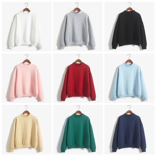 newly women casual long sleeve hoodie sweatshirt jumper pullover thick autumn winter bfe88, White;black
newly women casual long sleeve hoodie sweatshirt jumper pullover thick autumn winter bfe88, White;black