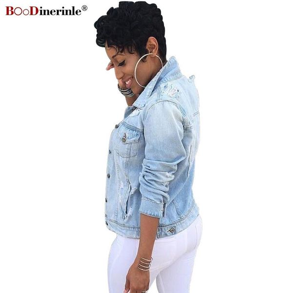 boodinerinle women's jacket women plus size 5xl short denim jacket women blue streetwear hole jean bomber, Black;brown
boodinerinle women's jacket women plus size 5xl short denim jacket women blue streetwear hole jean bomber, Black;brown