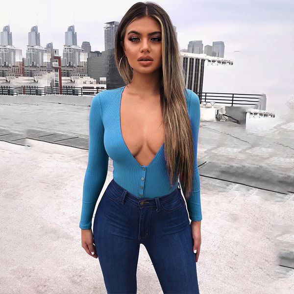 women's autumn winter t-shirt blouse deep v-neck long sleeve t-shirt clubwear clothes women's silm v-neck fashion jumpsuit blouse, White
women's autumn winter t-shirt blouse deep v-neck long sleeve t-shirt clubwear clothes women's silm v-neck fashion jumpsuit blouse, White