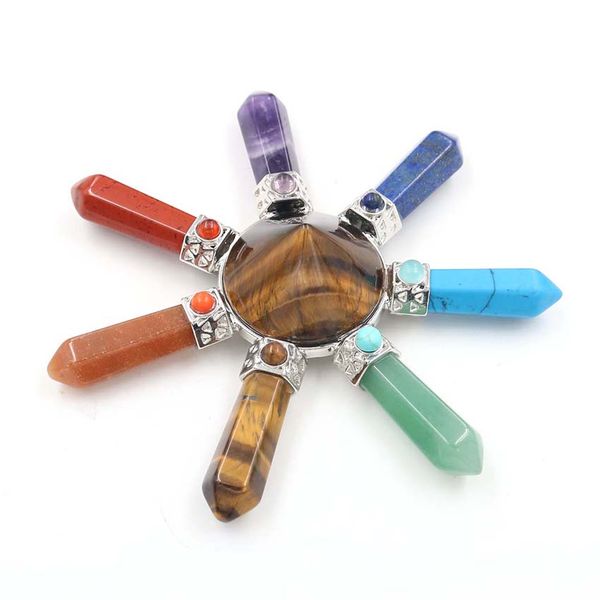 5 pcs energy transmitter pyramid many colors quartz stone pendant silver plated healing reiki chakra jewelr
5 pcs energy transmitter pyramid many colors quartz stone pendant silver plated healing reiki chakra jewelr