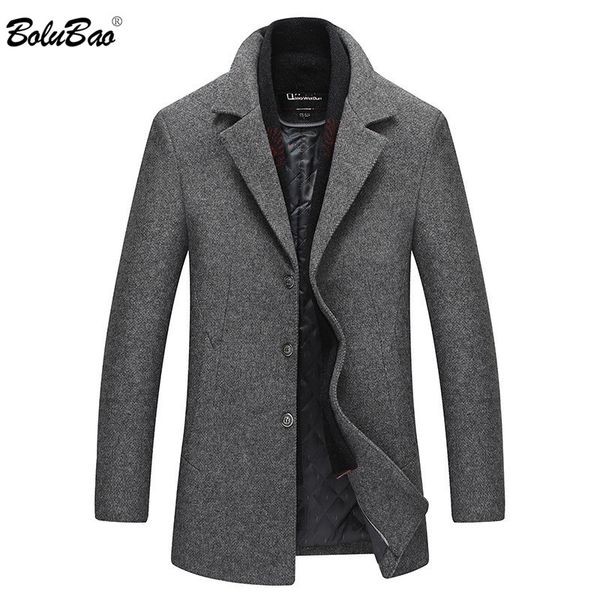 bolubao winter brand men wool blends coats new men's with scarf solid color casual wool coat blends coat male, Black
bolubao winter brand men wool blends coats new men's with scarf solid color casual wool coat blends coat male, Black