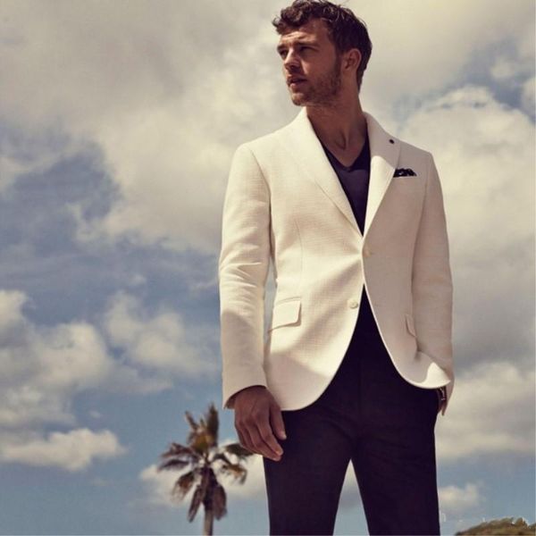 new ivory men suits slim fit wedding groom tuxedos 2 pieces (jacket+pants) bridegroom suits prom wear blazer wedding guest wear, Black;gray
new ivory men suits slim fit wedding groom tuxedos 2 pieces (jacket+pants) bridegroom suits prom wear blazer wedding guest wear, Black;gray