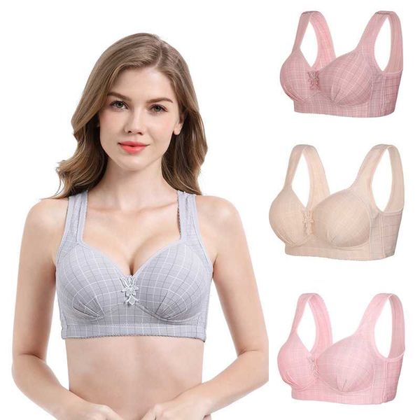 cotton thin push up vest women bra seamless wire plus size lingerie underwear soft comfortable plaid no padded sleeptop, Red;black
cotton thin push up vest women bra seamless wire plus size lingerie underwear soft comfortable plaid no padded sleeptop, Red;black