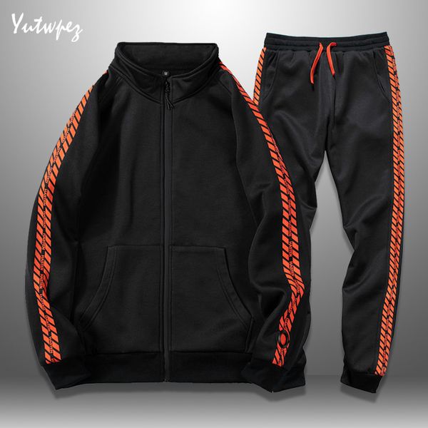 new tracksuit men autumn winter sporting suit men's sportswear jacket + sweatpants sets mens clothing new print 2 pieces sets, Gray
new tracksuit men autumn winter sporting suit men's sportswear jacket + sweatpants sets mens clothing new print 2 pieces sets, Gray