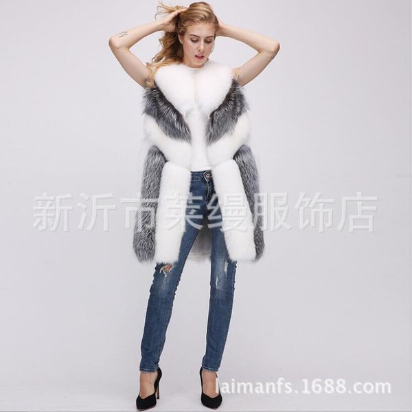 fluffy faux fur coat fur vest luxury faux warm women coat mid-length women waistcoats, Black
fluffy faux fur coat fur vest luxury faux warm women coat mid-length women waistcoats, Black