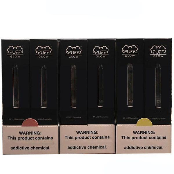 Puff Glow disposable vape pen device with 280mah battery and 1.4ml cartridge DHL Free Shipping 6 colors
Puff Glow disposable vape pen device with 280mah battery and 1.4ml cartridge DHL Free Shipping 6 colors