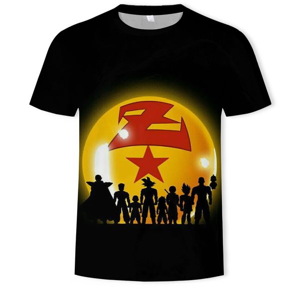 menst-shirt dragon ball 3d digital printing round collar fashion casual short sleeve, White;black
menst-shirt dragon ball 3d digital printing round collar fashion casual short sleeve, White;black