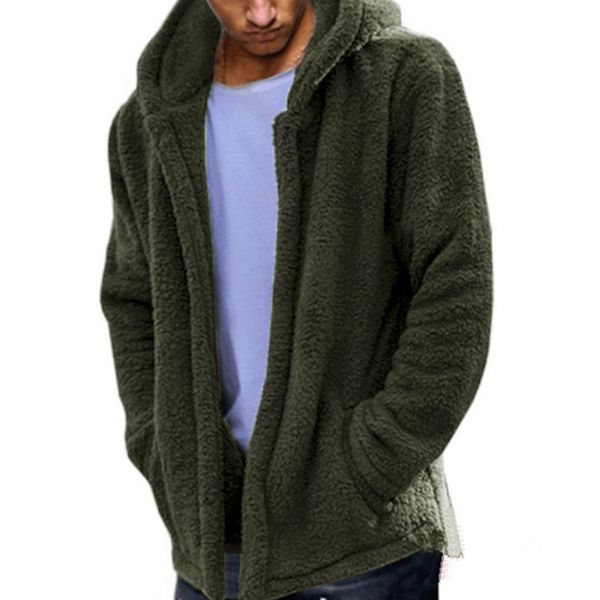 mens coat man double-sided plush hoodie soft thin coat autumn winter leisure outwear jackets men male casual loose coats jacket, Black
mens coat man double-sided plush hoodie soft thin coat autumn winter leisure outwear jackets men male casual loose coats jacket, Black