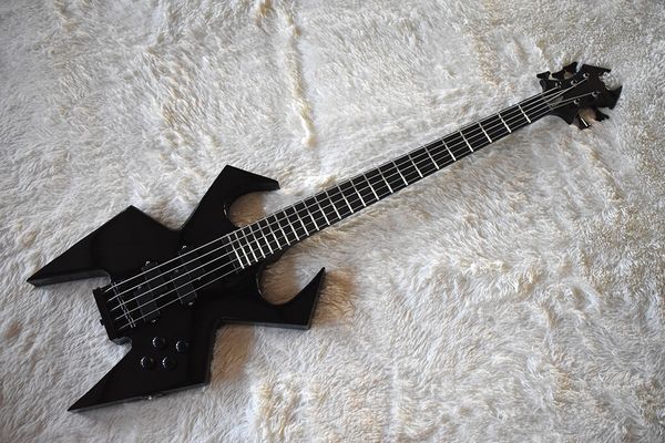 factory black unusual shape electric bass guitar with 5 strings,black hardware,24 frets,can be customized
factory black unusual shape electric bass guitar with 5 strings,black hardware,24 frets,can be customized