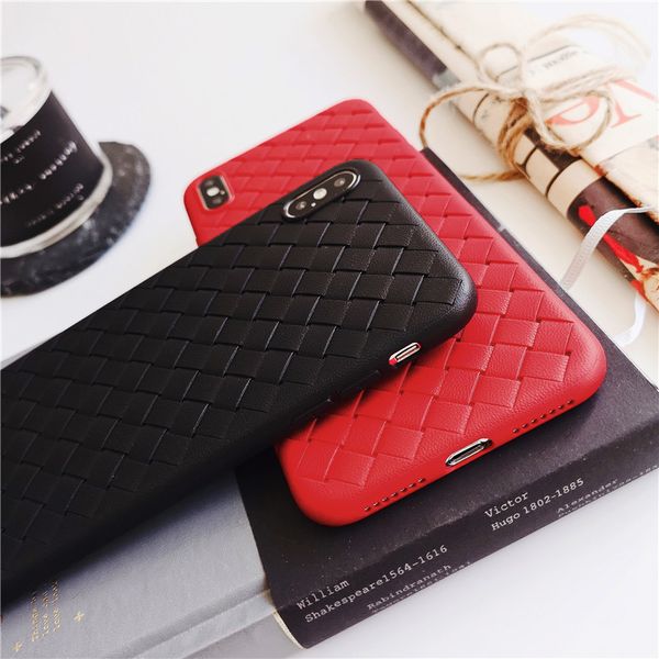super soft phone case for iphone 8 luxury grid weaving cases for iphone x 6 6s 7 8 plus cover silicone accessories black
super soft phone case for iphone 8 luxury grid weaving cases for iphone x 6 6s 7 8 plus cover silicone accessories black