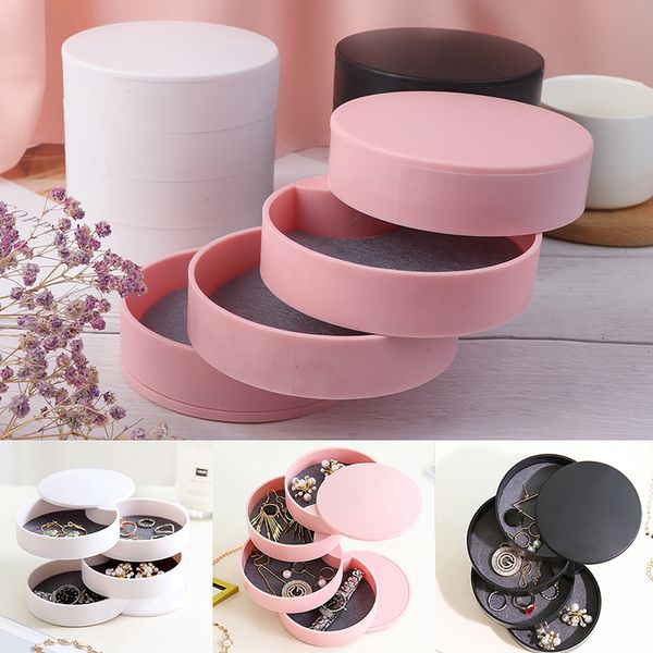 1pcs good quality multi-layer jewelry box organizer jewellery ornaments case storage with lids, Pink;blue
1pcs good quality multi-layer jewelry box organizer jewellery ornaments case storage with lids, Pink;blue