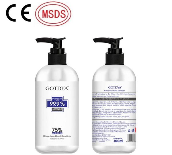 ce portable high-efficiency disinfection disposable hand sanitizer gel purell 300ml household disinfectant quick-dry hand sanitizer dhl
ce portable high-efficiency disinfection disposable hand sanitizer gel purell 300ml household disinfectant quick-dry hand sanitizer dhl