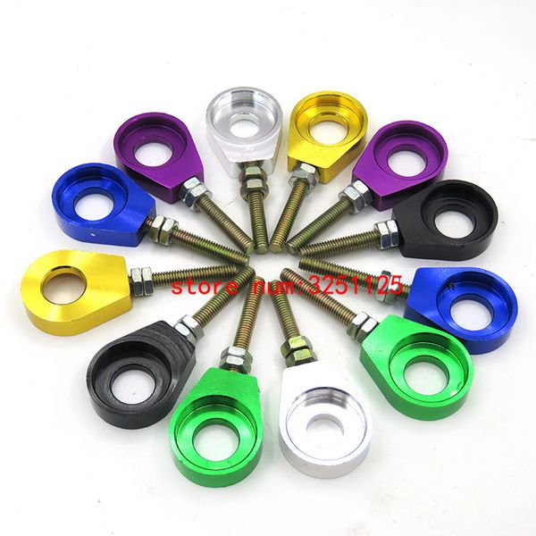 aluminum chain tensioner adjuster for 110cc 125cc 140cc dirt bike pit atv motorcycle scooter 12mm or 15mm rear wheel axle hole
aluminum chain tensioner adjuster for 110cc 125cc 140cc dirt bike pit atv motorcycle scooter 12mm or 15mm rear wheel axle hole