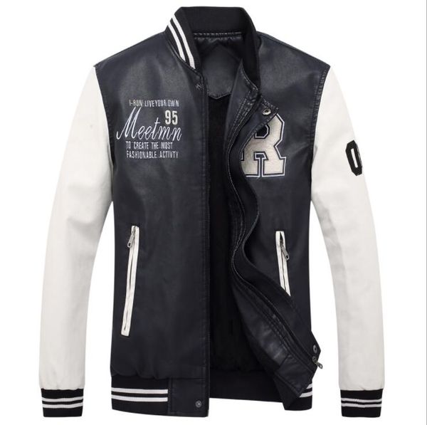 men designer jacket vintage panelled base ball jackets male winter warm casual coat outerwear asian size, Black;brown
men designer jacket vintage panelled base ball jackets male winter warm casual coat outerwear asian size, Black;brown