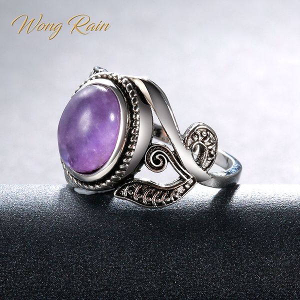 wong rain vintage 100% 925 sterling silver amethyst gemstone birthstone wedding engagement plants ring fine jewelry wholesale, Golden;silver
wong rain vintage 100% 925 sterling silver amethyst gemstone birthstone wedding engagement plants ring fine jewelry wholesale, Golden;silver