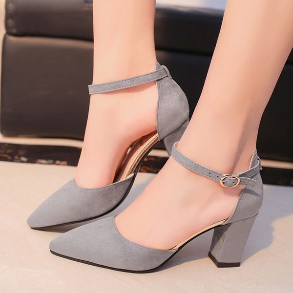 2019 sandalias femeninas high heels autumn flock pointed sandals high heels female summer shoes female sandals mujer 7622, Black
2019 sandalias femeninas high heels autumn flock pointed sandals high heels female summer shoes female sandals mujer 7622, Black