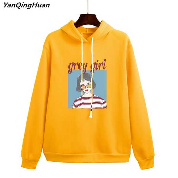 spring long sleeve warm casual loose pullover sportswear new fashion letters cartoon printing harajuku women's hooded sweatshirt, Black
spring long sleeve warm casual loose pullover sportswear new fashion letters cartoon printing harajuku women's hooded sweatshirt, Black