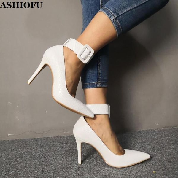 ashiofu handmade ladies high heel pumps real ps buckle strap pleated leather party dress shoes evening fashion court shoes, Black
ashiofu handmade ladies high heel pumps real ps buckle strap pleated leather party dress shoes evening fashion court shoes, Black