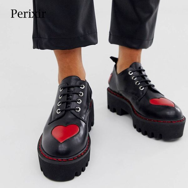 fashion lace-up flat shoes woman high heel platform pu leather boots women shoes ankle boots red heart decorate for girls 36-41, Black
fashion lace-up flat shoes woman high heel platform pu leather boots women shoes ankle boots red heart decorate for girls 36-41, Black