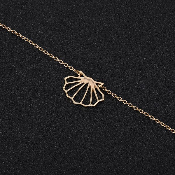 geometric origami sea clam shell bracelet nautical ariel mermaid conch seashell chain braceletfor ocean beach party gifts jewelry, Golden;silver
geometric origami sea clam shell bracelet nautical ariel mermaid conch seashell chain braceletfor ocean beach party gifts jewelry, Golden;silver
