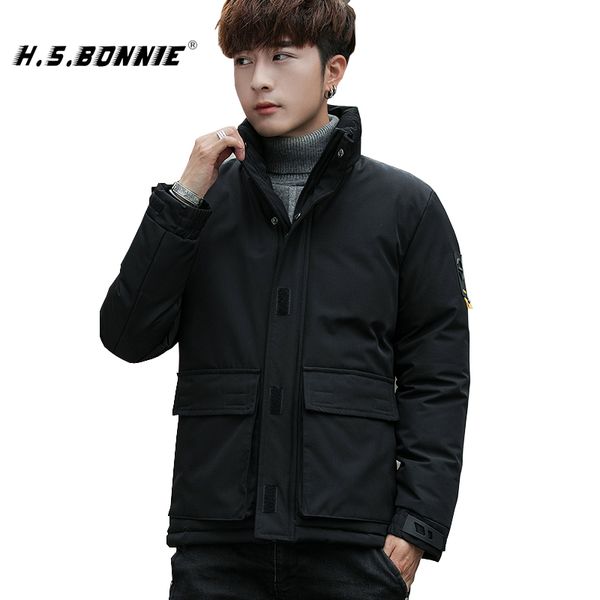 mens winter coat 2019 simple fashion thick warm themal jacket outdoor wear windproof casual male clothing jacket homme, Black
mens winter coat 2019 simple fashion thick warm themal jacket outdoor wear windproof casual male clothing jacket homme, Black