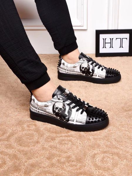 brand fashion luxury designer shoes gold low cut leather flat designers men womens casual sneakers 38-44 ct01, Black
brand fashion luxury designer shoes gold low cut leather flat designers men womens casual sneakers 38-44 ct01, Black