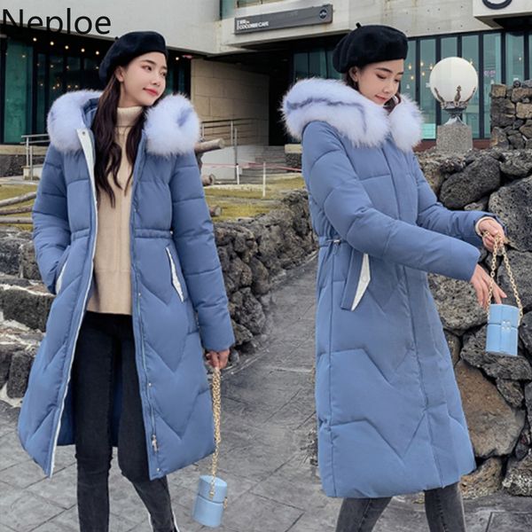neploe loose plus size 3xl slim mid long winter coat women patch thick hooded abrigos mujer invierno 2019 elegant jacket 46347, Tan;black
neploe loose plus size 3xl slim mid long winter coat women patch thick hooded abrigos mujer invierno 2019 elegant jacket 46347, Tan;black