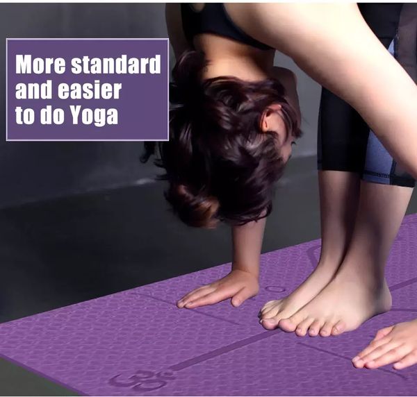 6mm tpe yoga mat with position line non slip carpet mat 183cmx61cm high density for beginner environmental fitness gymnas
6mm tpe yoga mat with position line non slip carpet mat 183cmx61cm high density for beginner environmental fitness gymnas