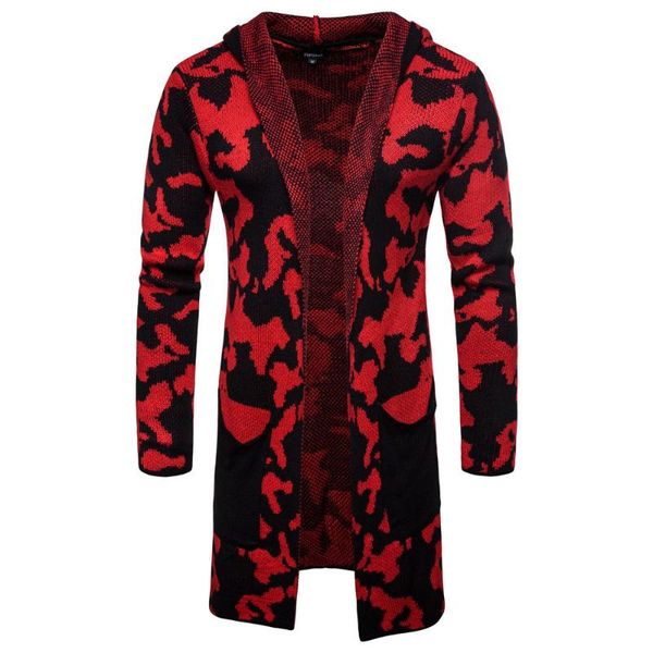 men's wool cardigan autumn winter warm thick camouflage hooded slim fit long sweaters knitted cotton casual male jacket, White;black
men's wool cardigan autumn winter warm thick camouflage hooded slim fit long sweaters knitted cotton casual male jacket, White;black