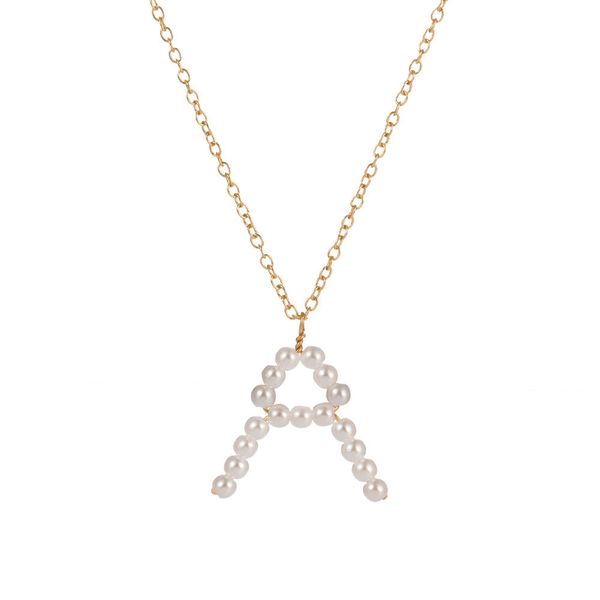 freshwater pearl initial necklace jewelry diy custom a-z english alphabet letter pendant necklace charms for women diy jewelry, Silver
freshwater pearl initial necklace jewelry diy custom a-z english alphabet letter pendant necklace charms for women diy jewelry, Silver