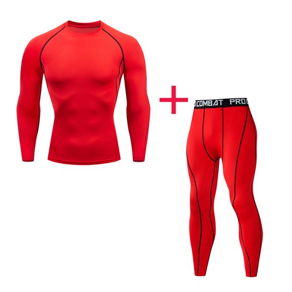 solid color menswear compression tights stretch t-shirt leggings dehumidify sportswear gym jogging suit 2 piece track suit men, Gray
solid color menswear compression tights stretch t-shirt leggings dehumidify sportswear gym jogging suit 2 piece track suit men, Gray