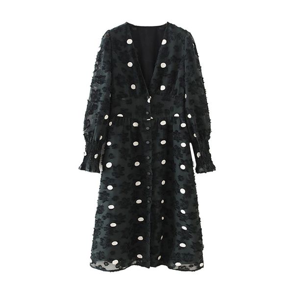 women stylish polka dot mesh long dress elegant long sleeve deep v neck female chic mesh maxi dresses vestidos #40, Black;gray
women stylish polka dot mesh long dress elegant long sleeve deep v neck female chic mesh maxi dresses vestidos #40, Black;gray