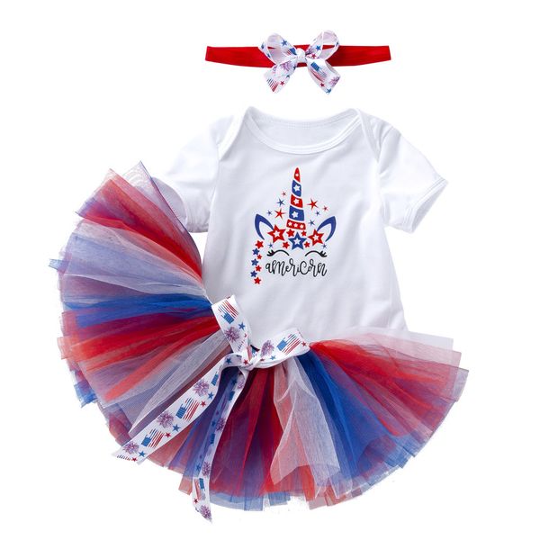 retail girls boutique outfits summer 3pcs skirt set 2019 independence day baby short sleeve cartoon unicorn romper+tutu skirts+headband suit, White
retail girls boutique outfits summer 3pcs skirt set 2019 independence day baby short sleeve cartoon unicorn romper+tutu skirts+headband suit, White